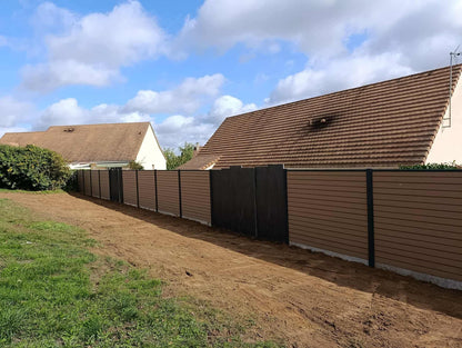 Clôture en composite OCEWOOD