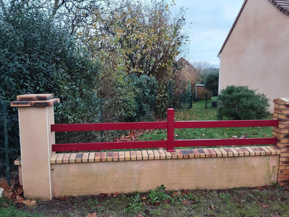Cour béton désactivé | Carport | Portail