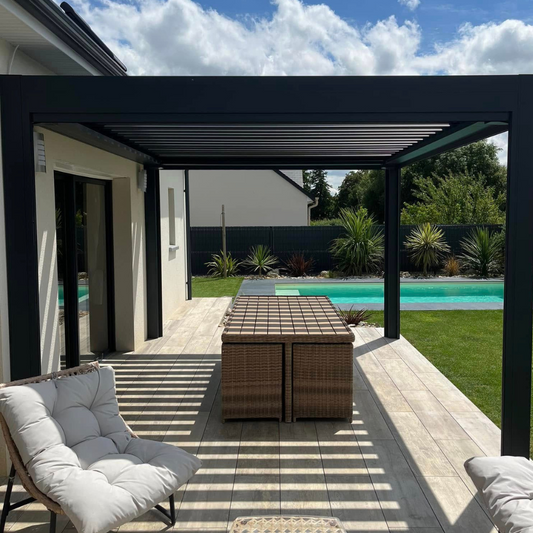 Pergola bioclimatique aluminium